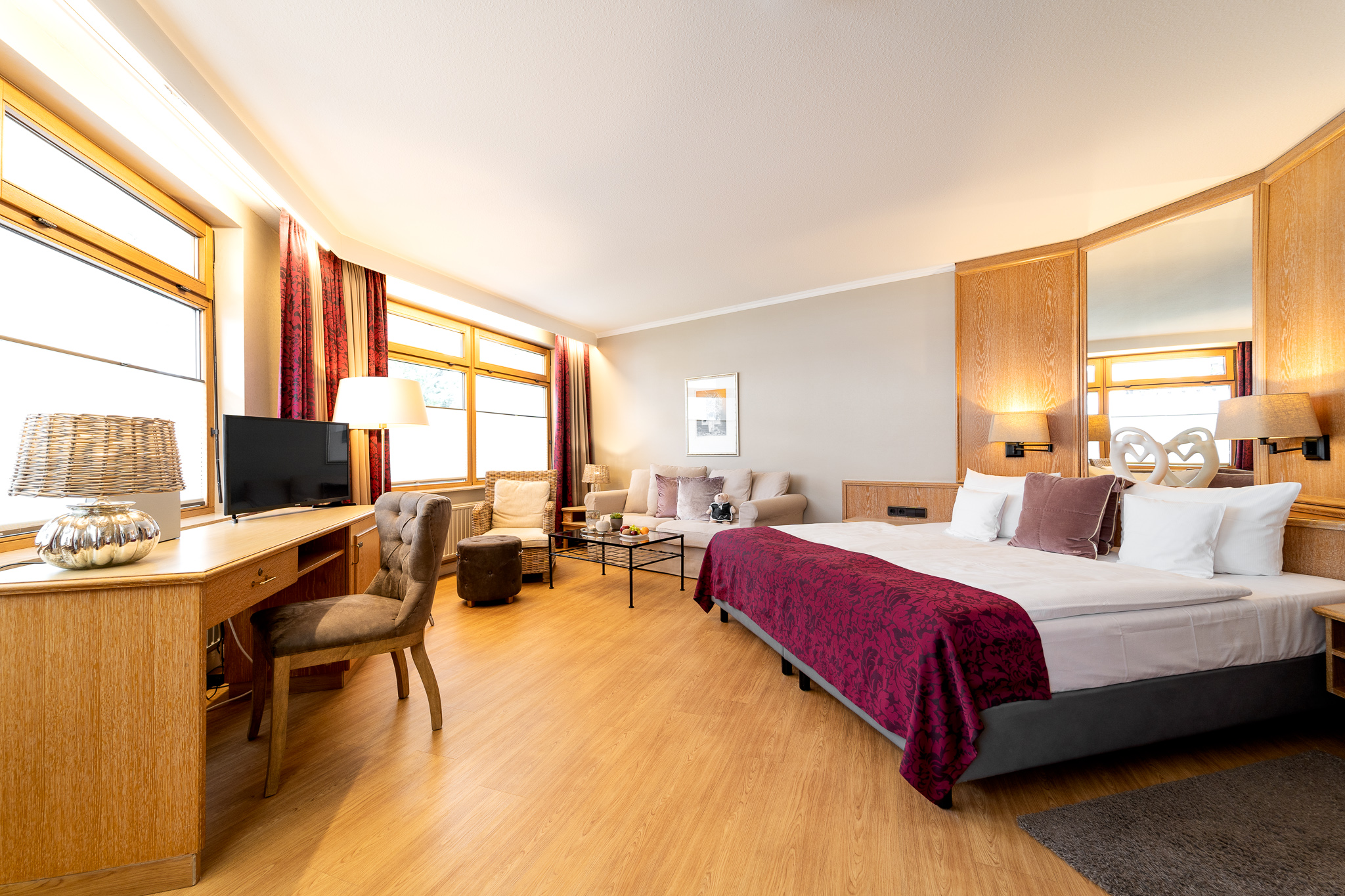 Hotel Romantischer Winkel - RoLigio® & Wellness Resort Zimmerkategorien Juniorsuite zum Park 