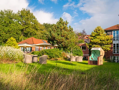 Wellnessurlaub - Bettgrößen: Twin Bett - Garten - Köhlers Forsthaus Wellness und Genusshotel