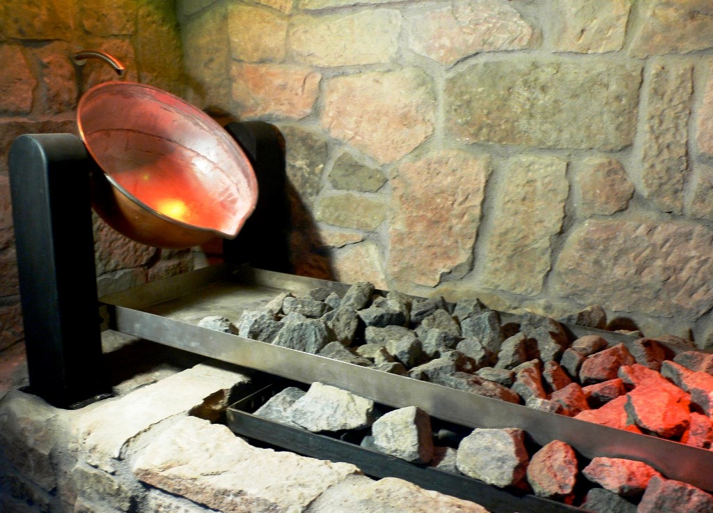 Hotel Hammermühle Saunen und Bäder im Detail Hexensauna im Außenbereich