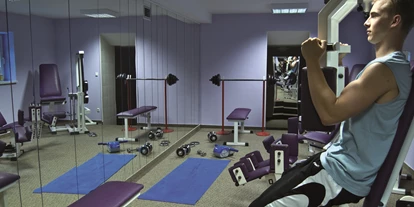 Wellnessurlaub - Pools: Innenpool - Thüringen - Fitnessraum - Hotel Hammermühle