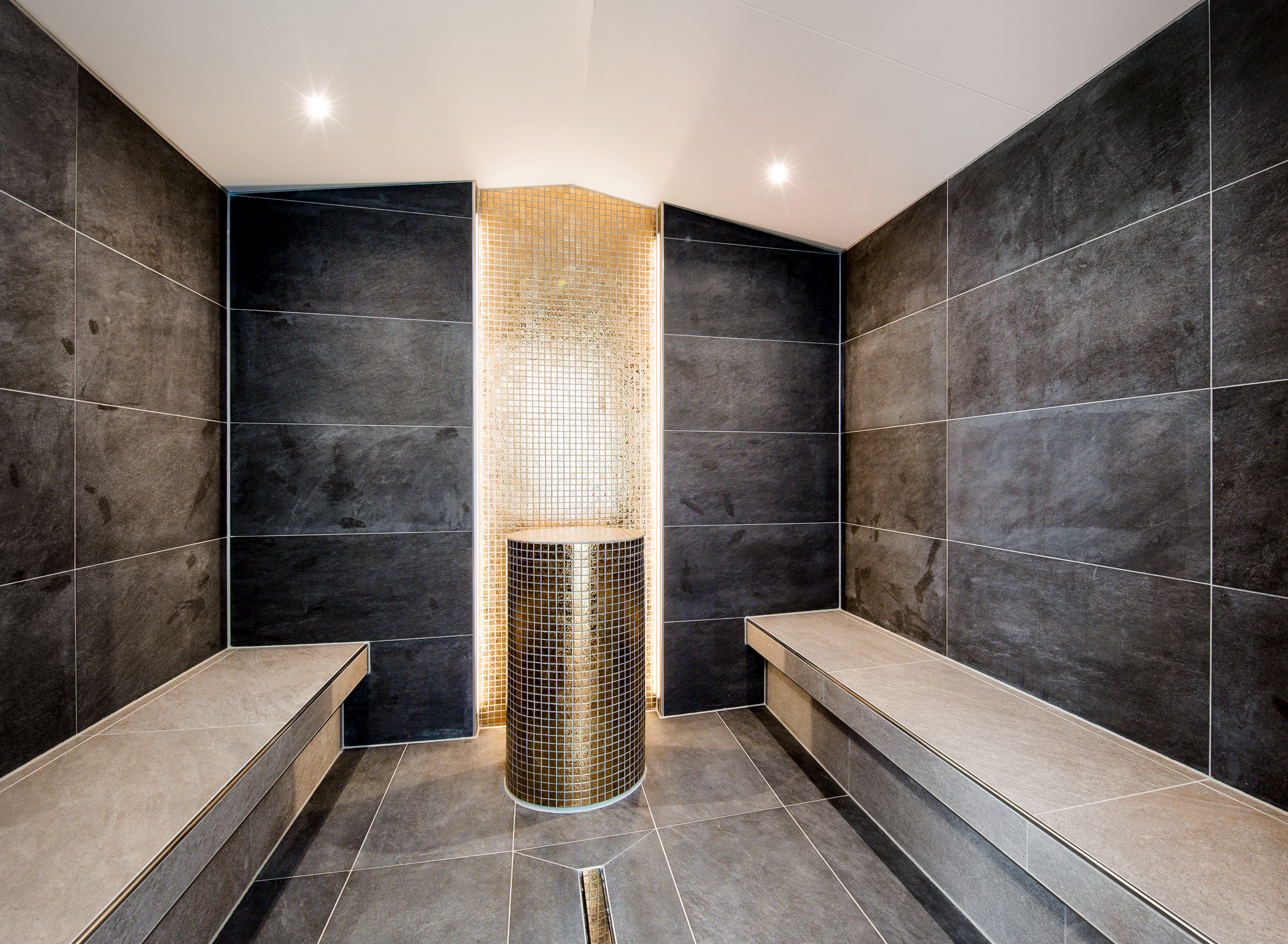 Hotel Jordan's Untermühle Saunen und Bäder im Detail Dampfbad 