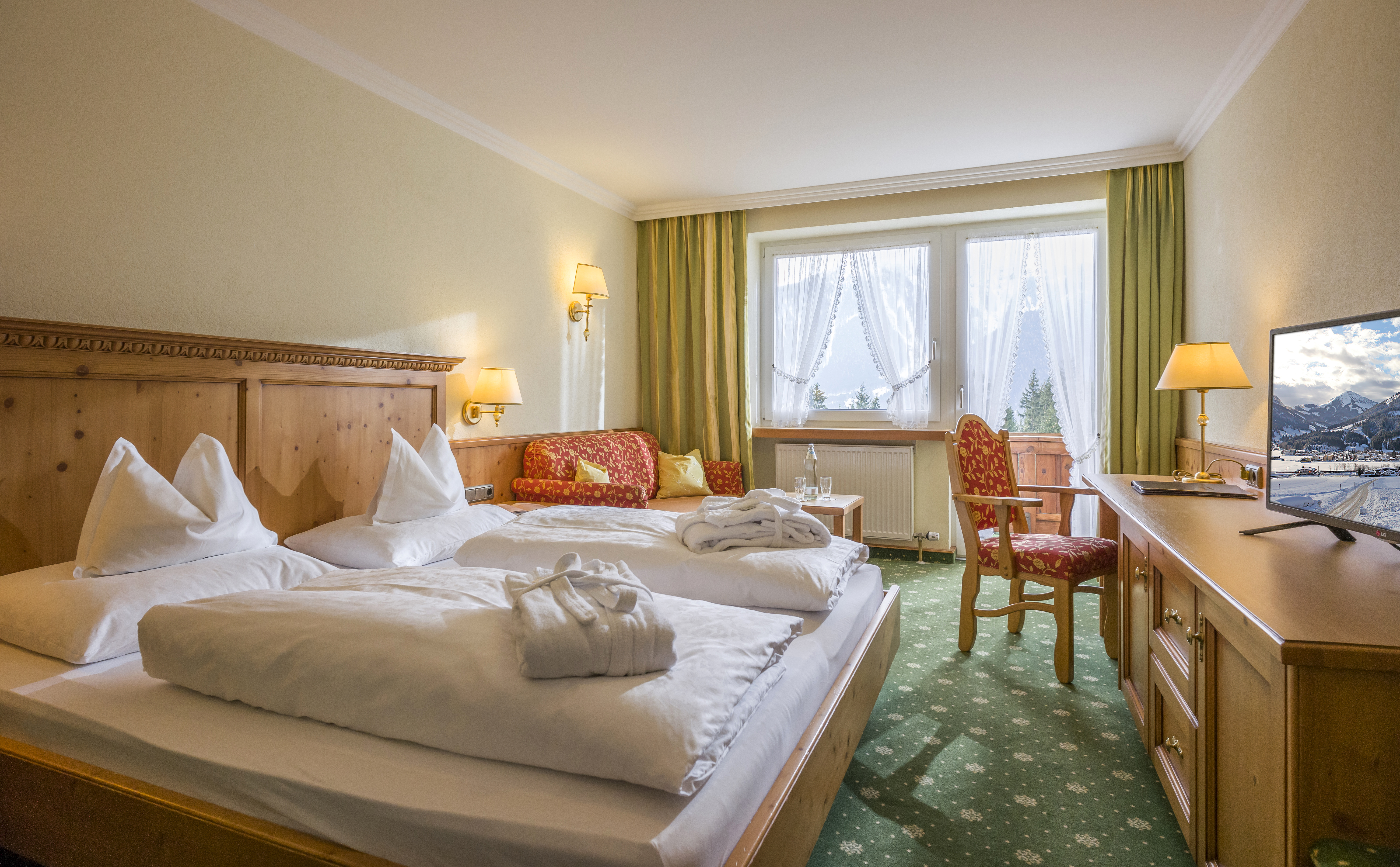 Naturhotel Alpenblick Zimmerkategorien Doppelzimmer Karwendel
