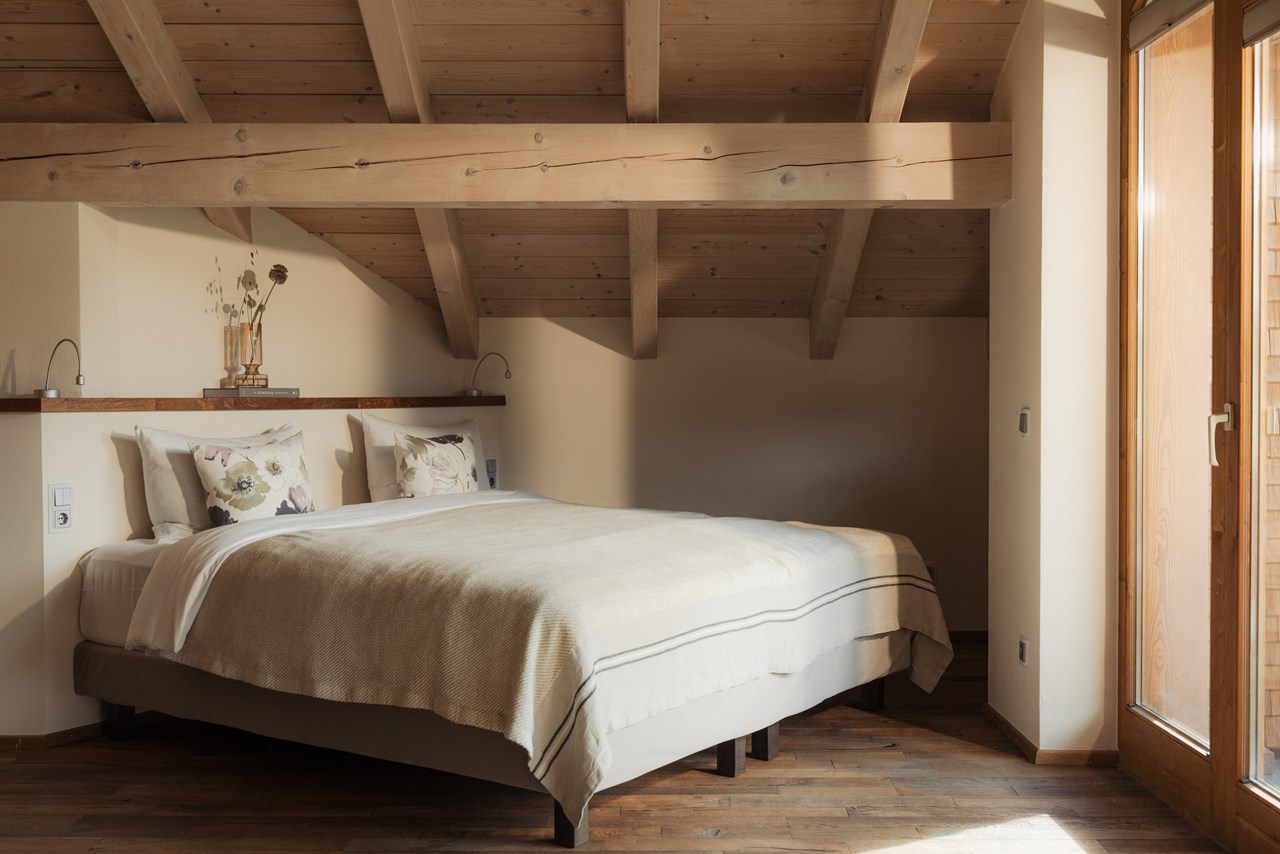 Berghotel Schlossanger Alp Zimmerkategorien Großes Giebel Chalet