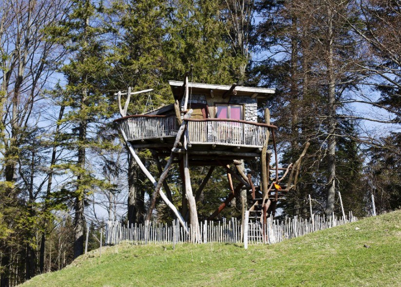 Berghotel Schlossanger Alp Zimmerkategorien Baumhaus