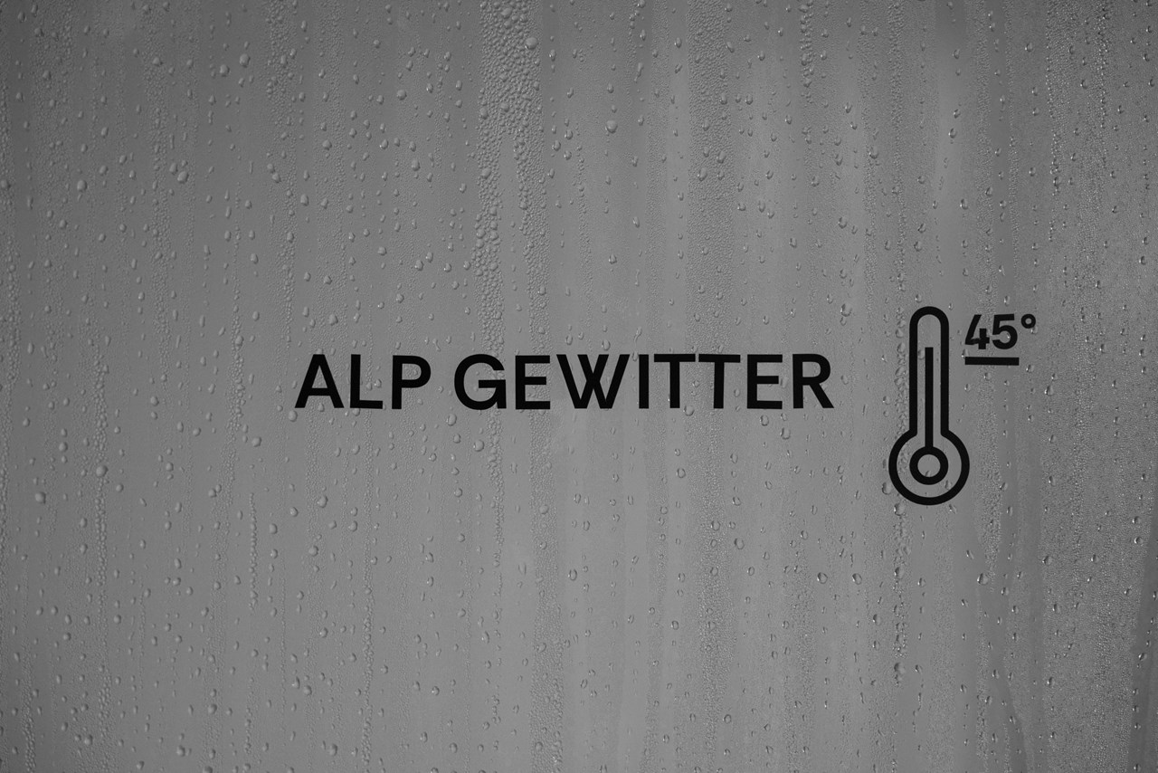 Schlossanger Alp Saunen und Bäder im Detail Alpgewitter Dampfbad