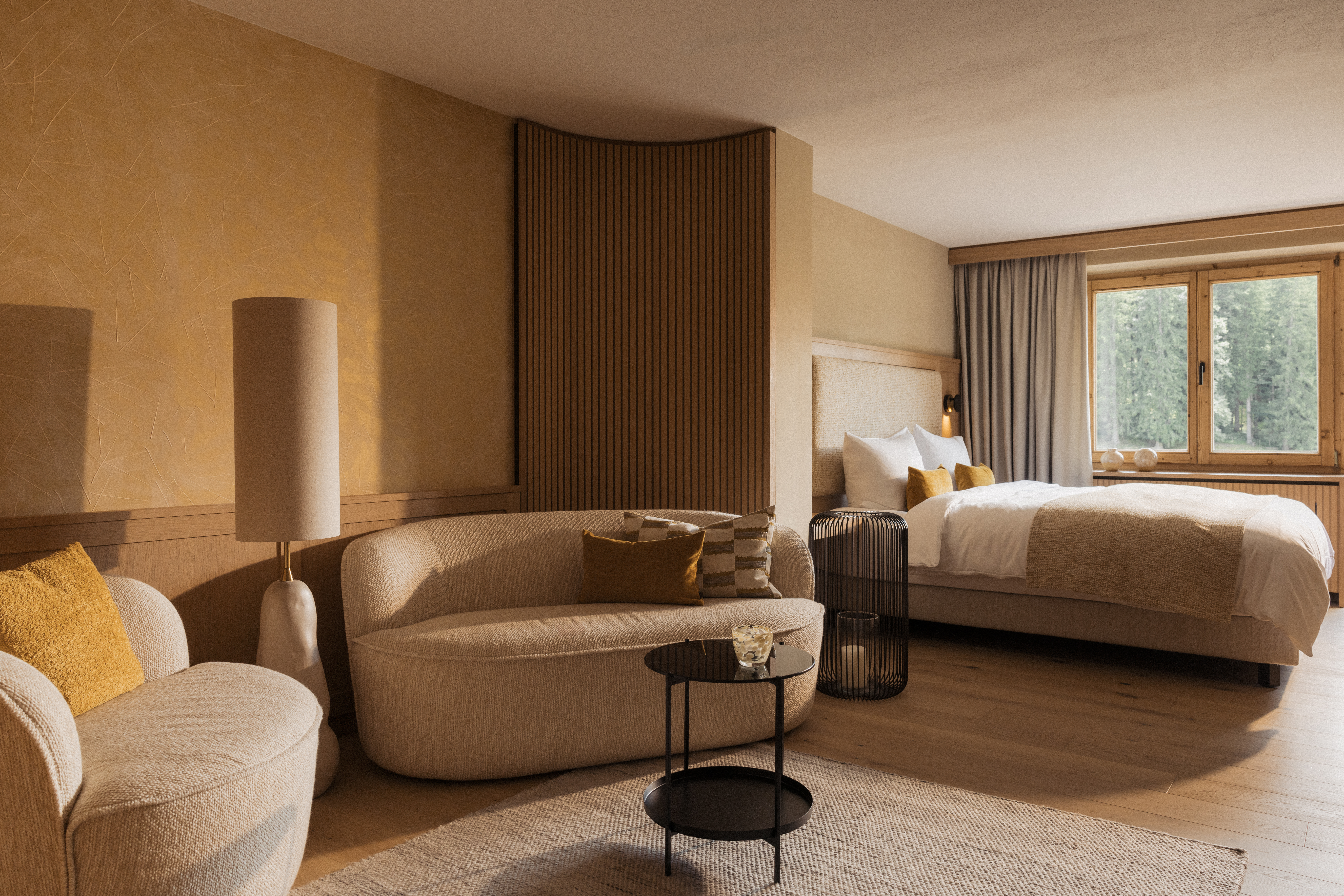 Wellnesshotel: Beispiel Hotelzimmer - Berghotel Schlossanger Alp - Zimmer | Suiten