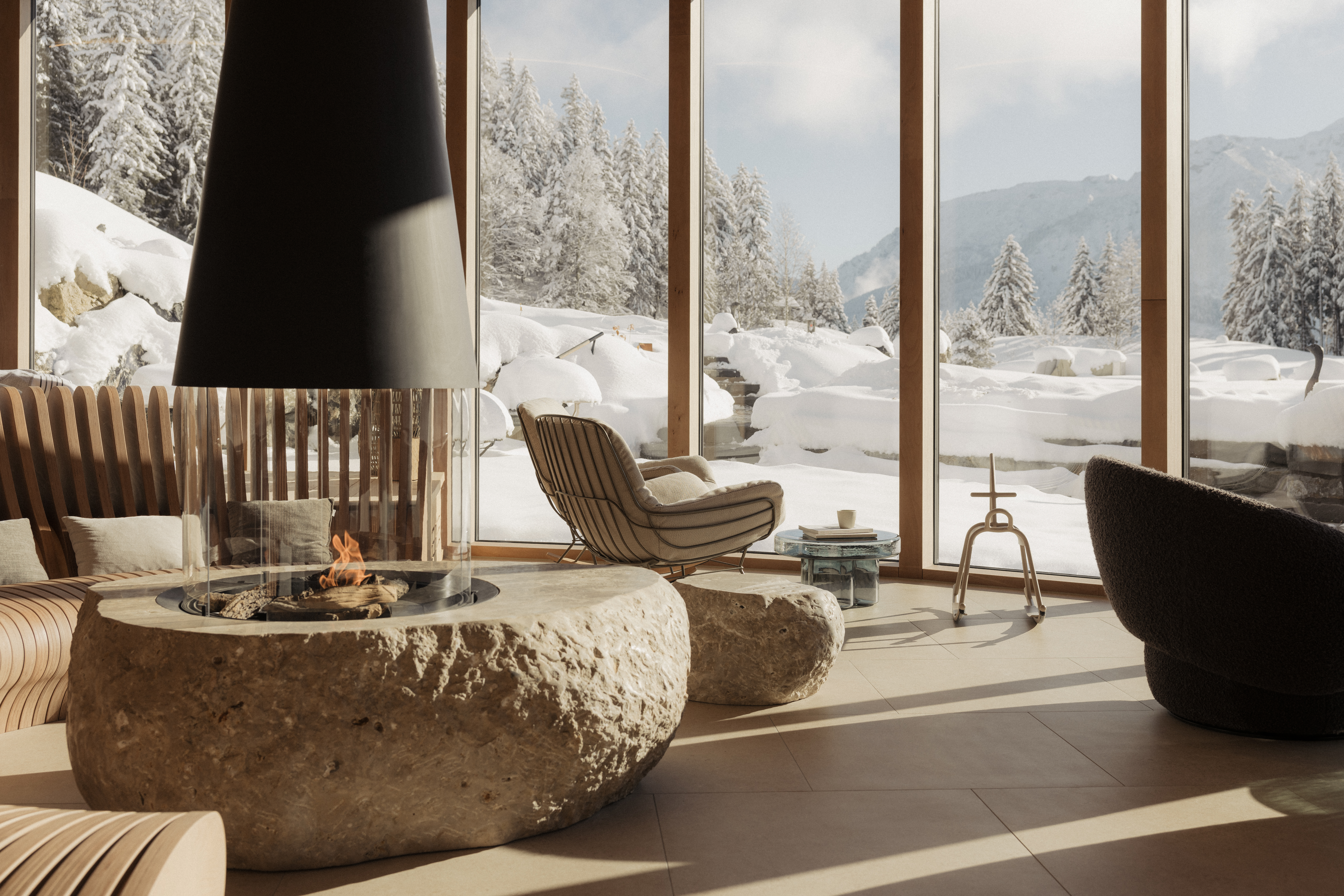 Wellnesshotel: Wellnessbereich - Berghotel Schlossanger Alp - Sauna | Spa