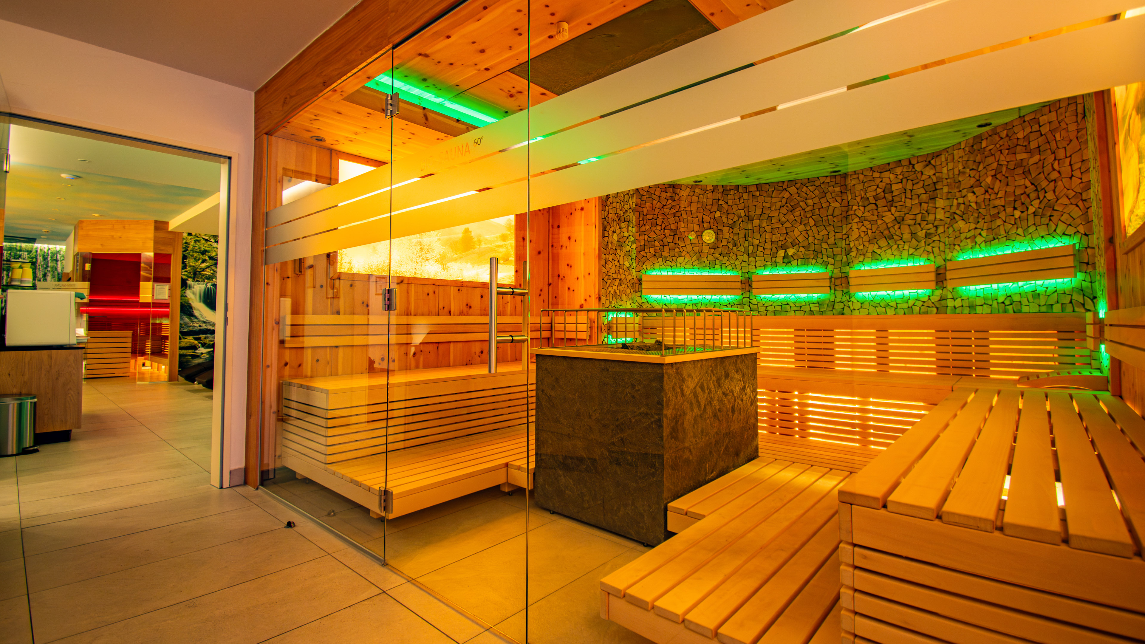 Wellnessurlaub - Baden-Württemberg - Saunabereich Bio-Sauna  - Vital- und Wellnesshotel Albblick