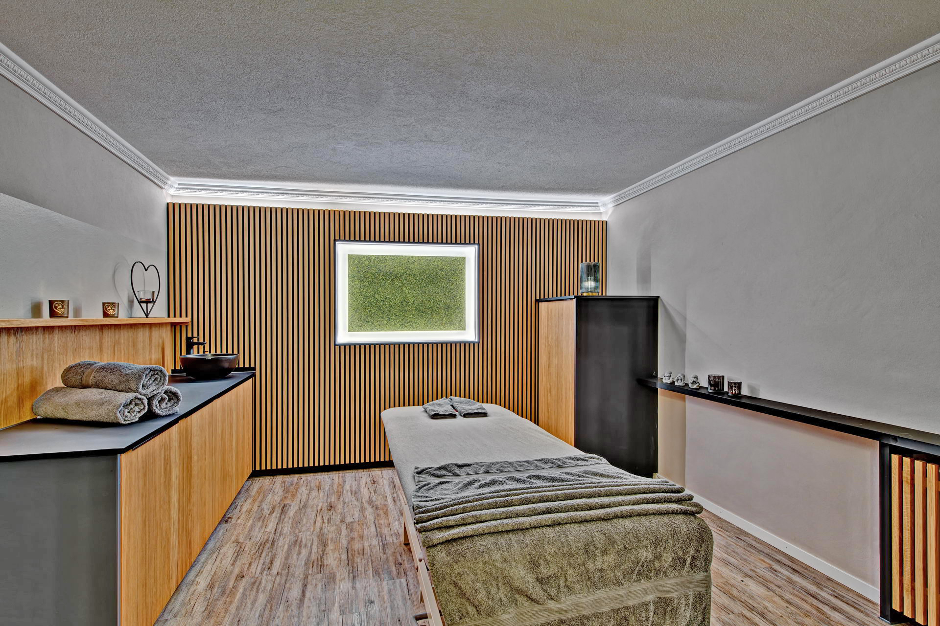 DIANA Naturpark Hotel Massagen im Detail Massageraum