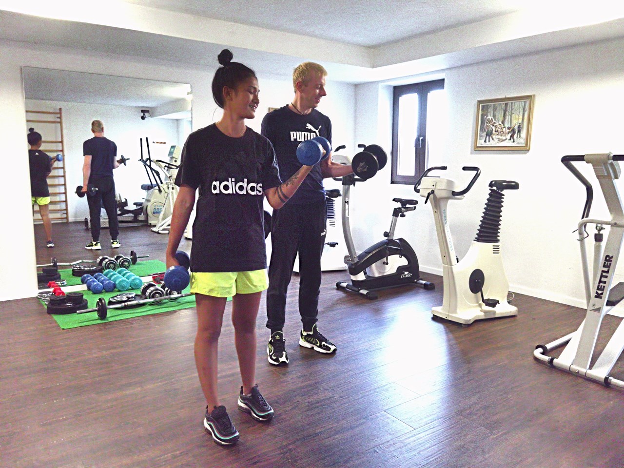 Hotel & Residence Hochriegel Fitnessangebote im Detail Fittnessraum