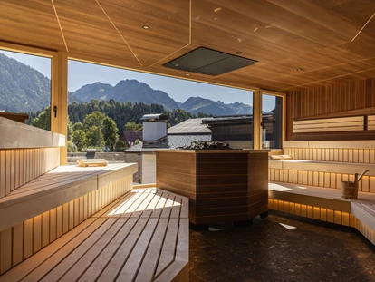 Wellnessurlaub - Fontanella - Panorama Sauna - Hotel Franks