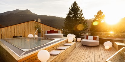 Wellnessurlaub - Oberstdorf - Onsen Pools auf der Dachterrasse - Hotel Franks