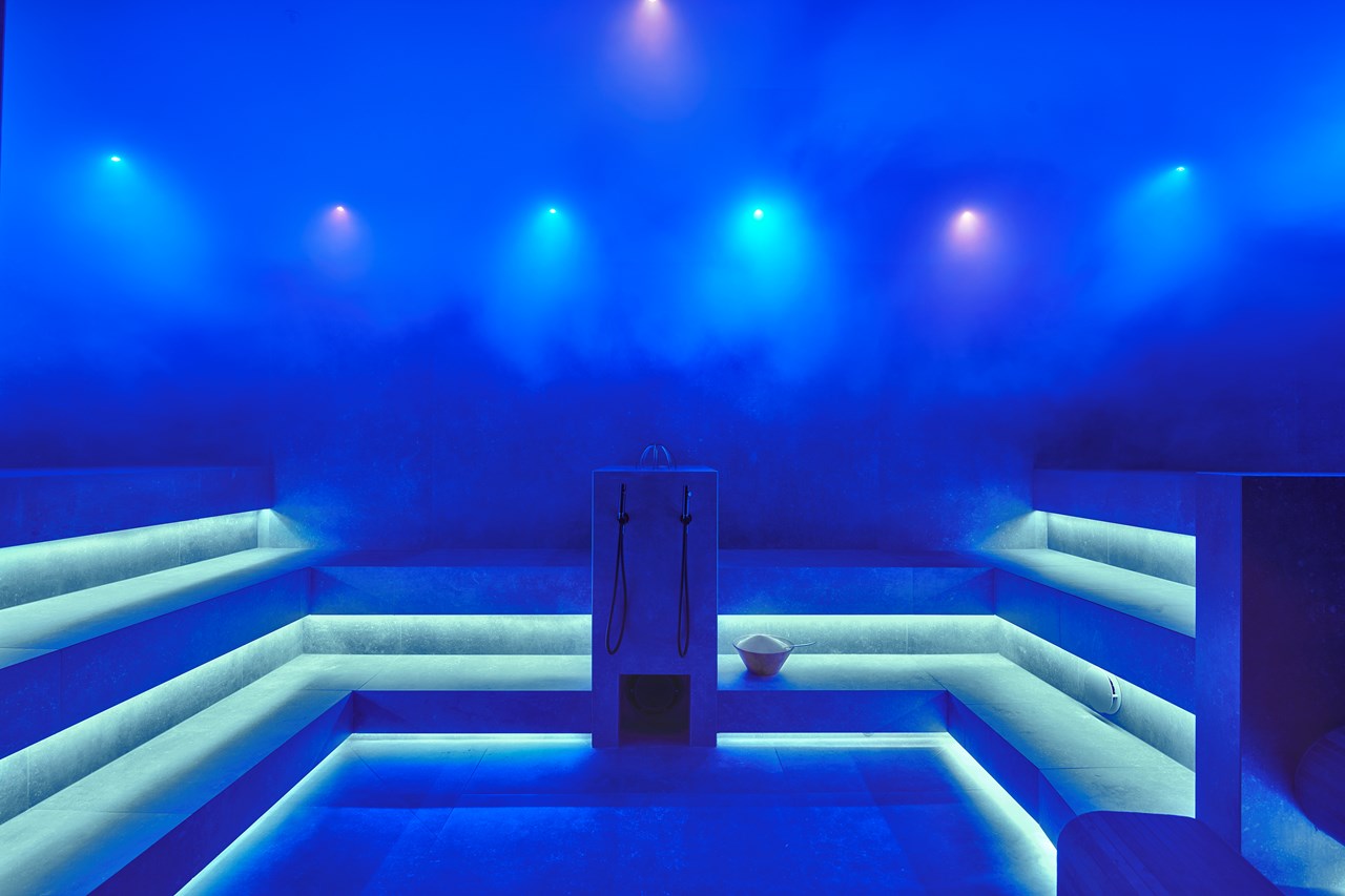 Quellenhof Luxury Resort Lazise Saunen und Bäder im Detail Dampfbad - adults only