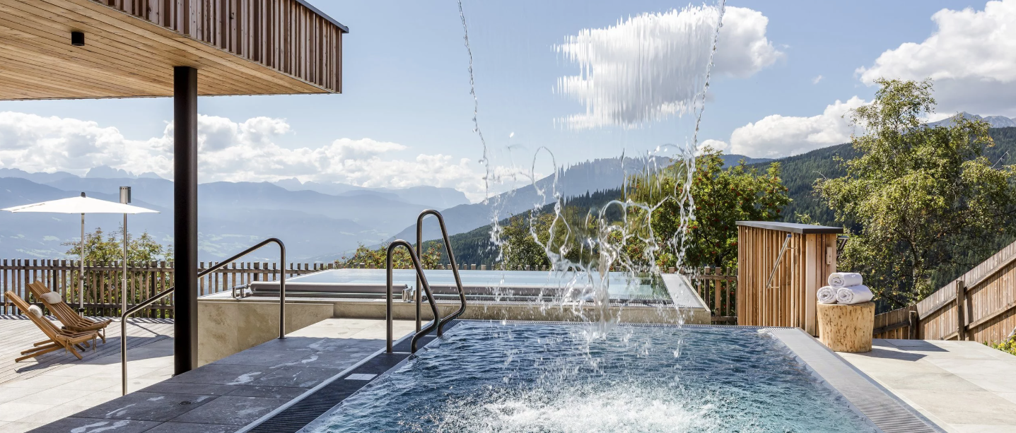 Tratterhof Mountain Sky® Hotel Saunen und Bäder im Detail Kältebecken