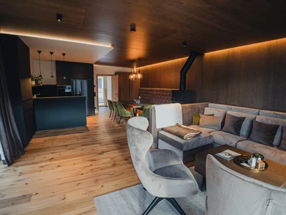 Wellnessurlaub - Hunde: hundefreundlich - Oberösterreich - Chalet Wohnbereich - Dilly - Das Nationalpark Resort