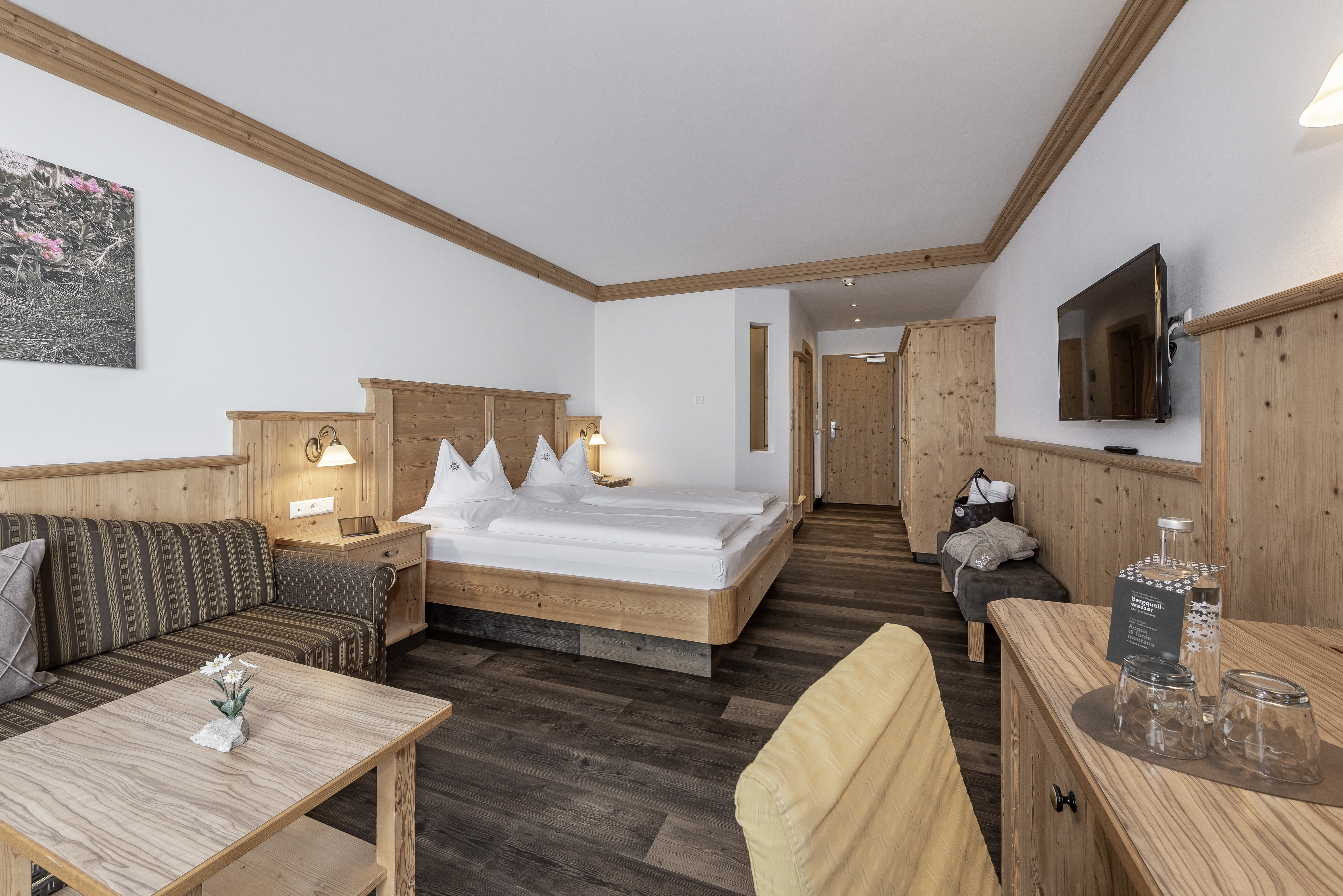 Hotel Edelweiss - Romantik & Genuss Zimmerkategorien Zimmer Alpenrose