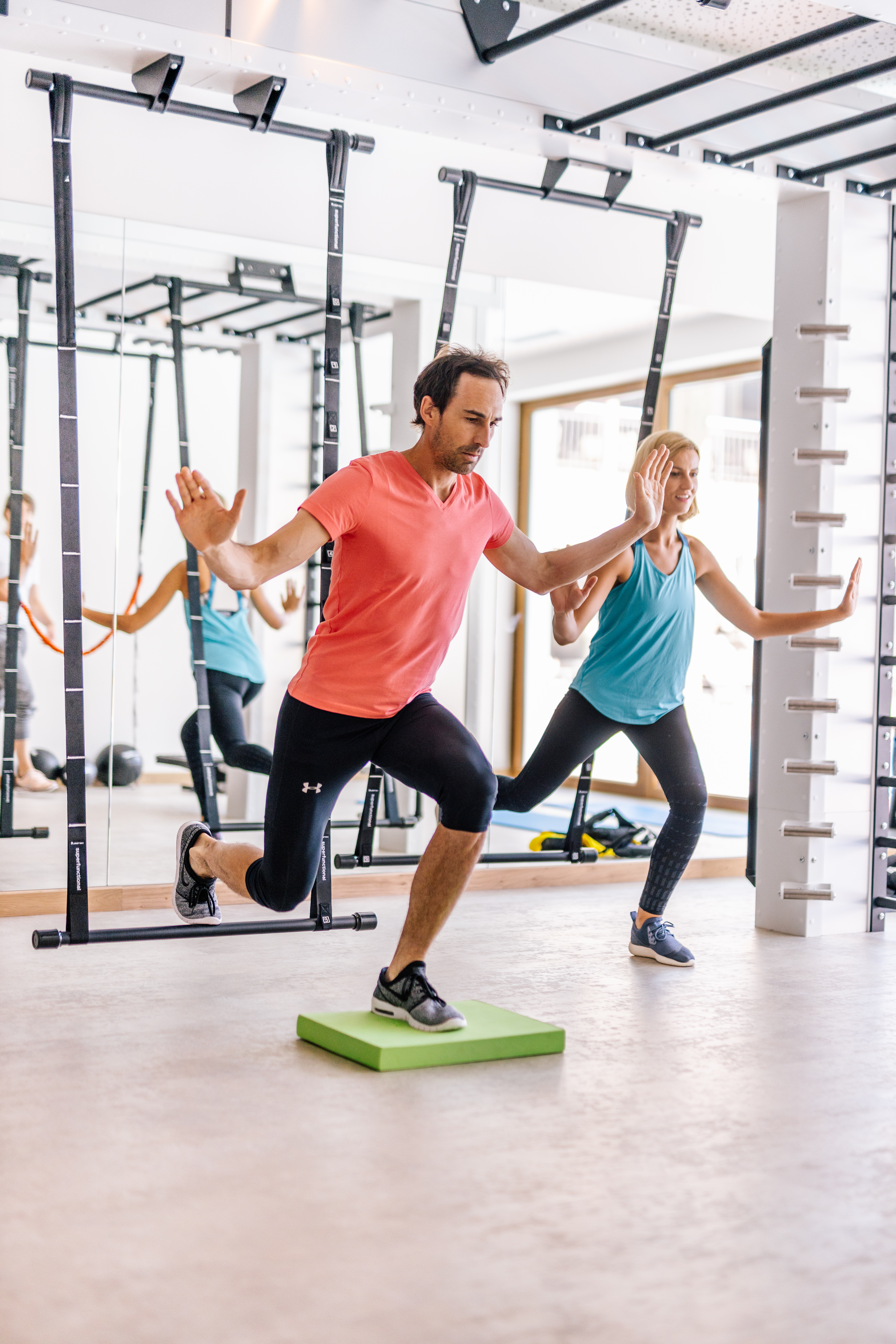 Das Bayrischzell Familotel Oberbayern Fitnessangebote im Detail Balance Pad