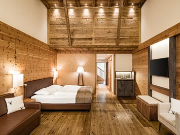 Alpin Hotel Masl Zimmerkategorien Suite Paradiso mit Sauna ca. 80m²- für 2 - 6 Personen