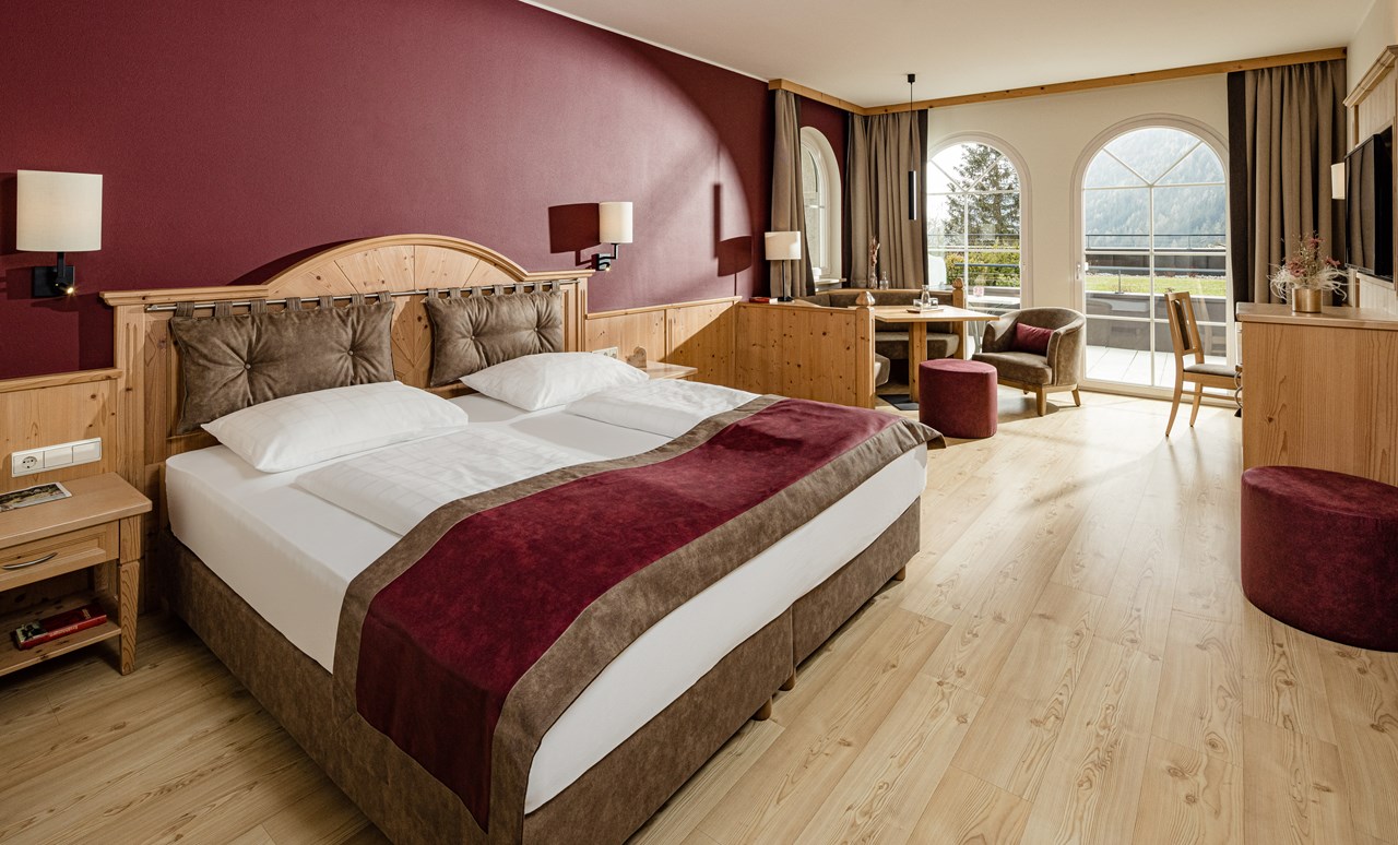 Alpin Hotel Masl Zimmerkategorien Familienzimmer Tirolia ca. 45m²- für 2 - 5 Personen