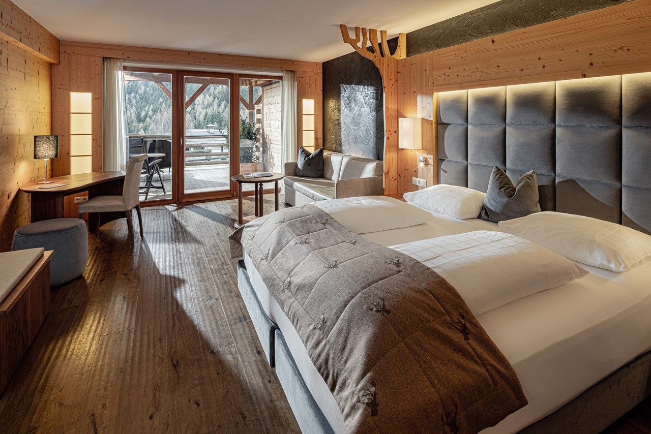 Hotel Masl Zimmerkategorien Suite Terrazza mit Sauna ca. 55m²- für 2 - 5 Personen (geeignet auch für Familien) 