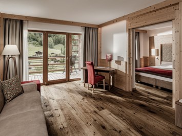 Hotel Masl Zimmerkategorien Suite Garden Deluxe ca. 50m²- für 2 - 4 Personen (geeignet auch für Familien)