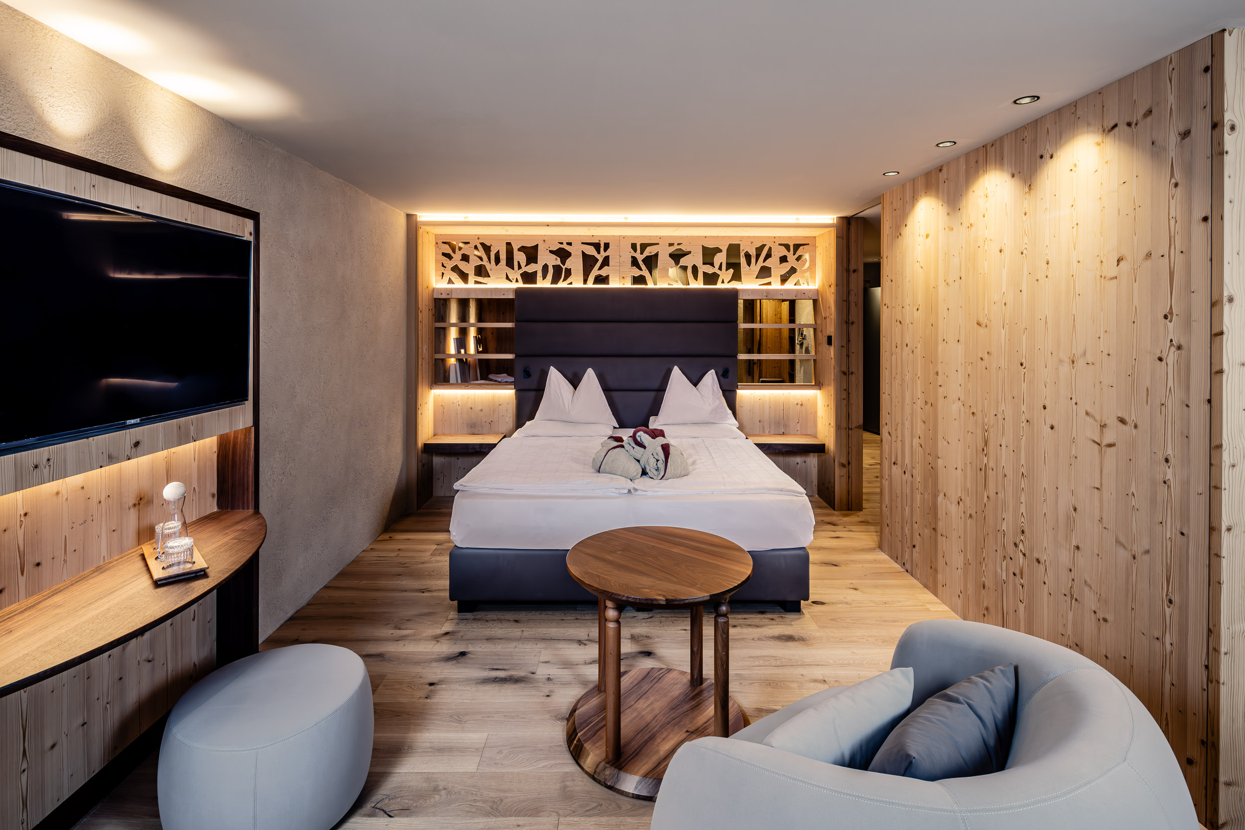 Hotel Masl Zimmerkategorien Masl Suite mit Whirlpool und Sauna (neu ab Sommer 2025)