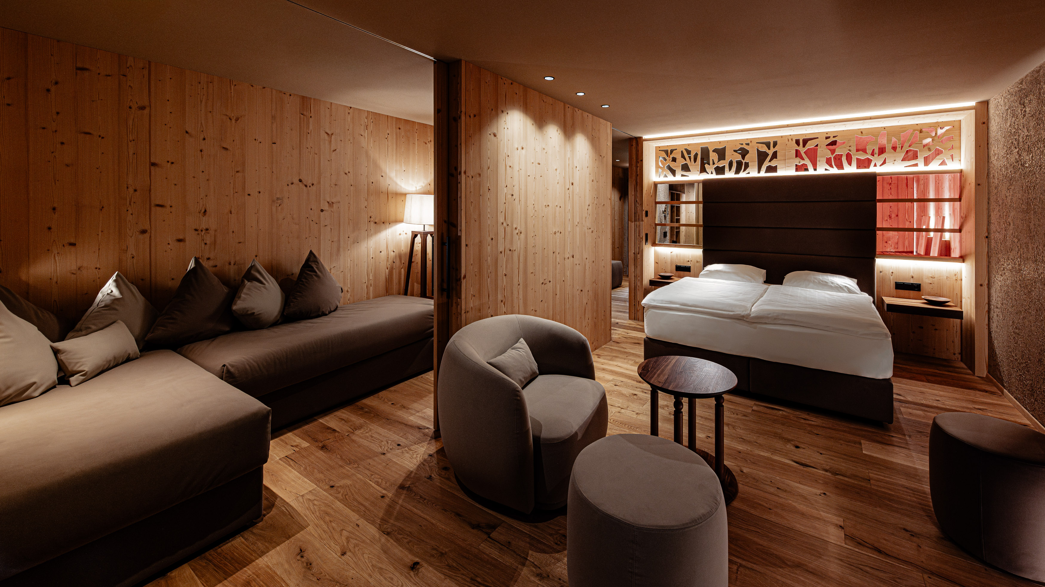 Hotel Masl Zimmerkategorien Suite Natura mit Sauna 