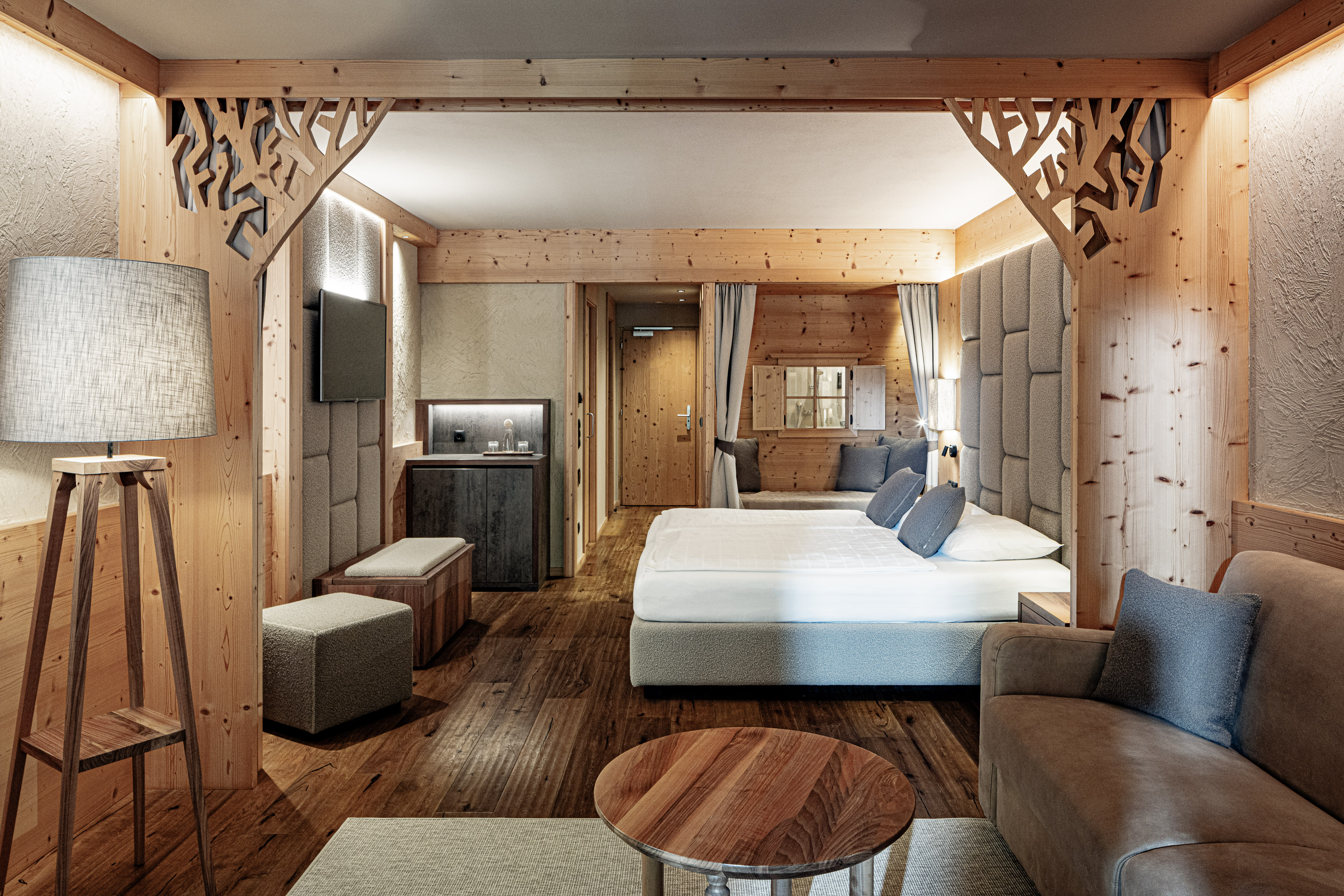 Hotel Masl Zimmerkategorien Suite Garden ca. 40-45m²- für 2 - 4 Personen