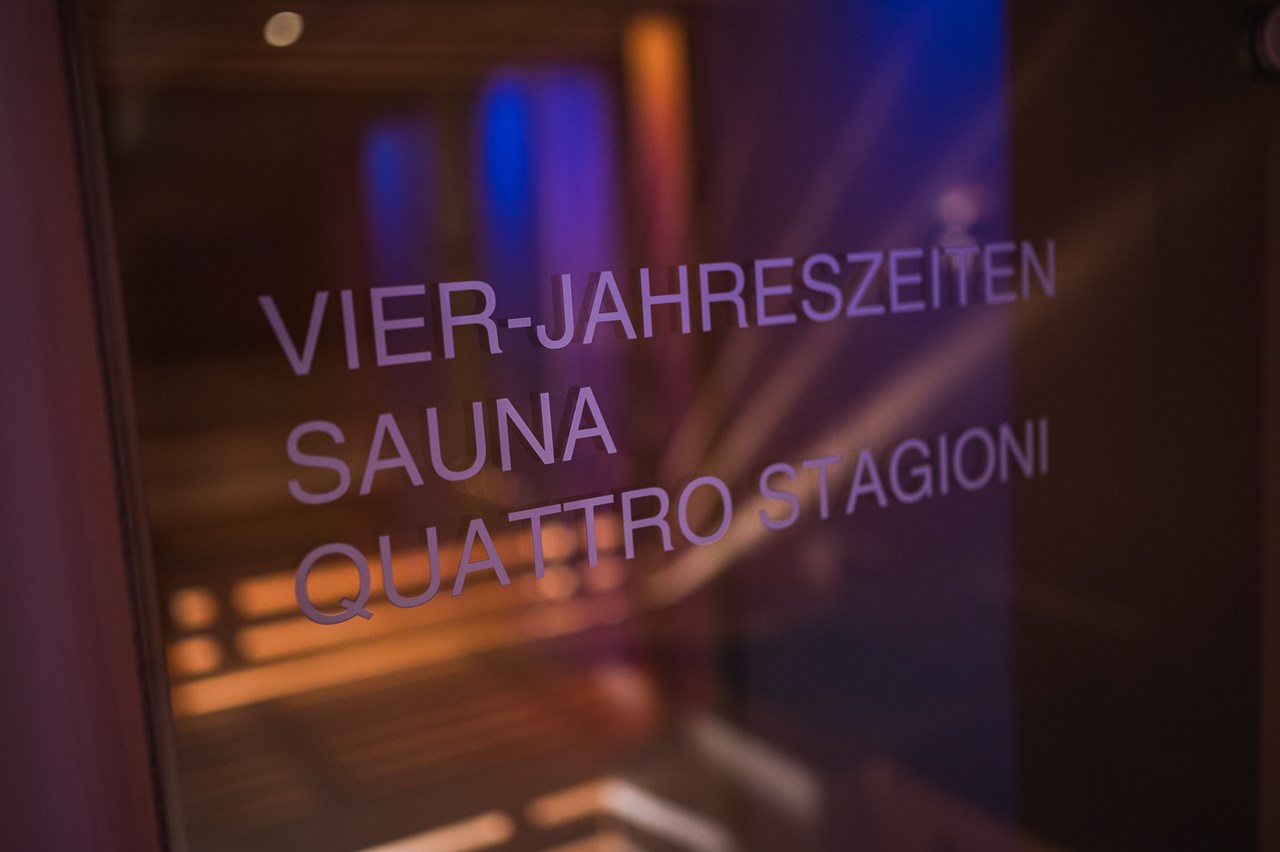 Hotel Wiesenhof Saunen und Bäder im Detail Vier Jahreszeiten Sauna (Biosauna)