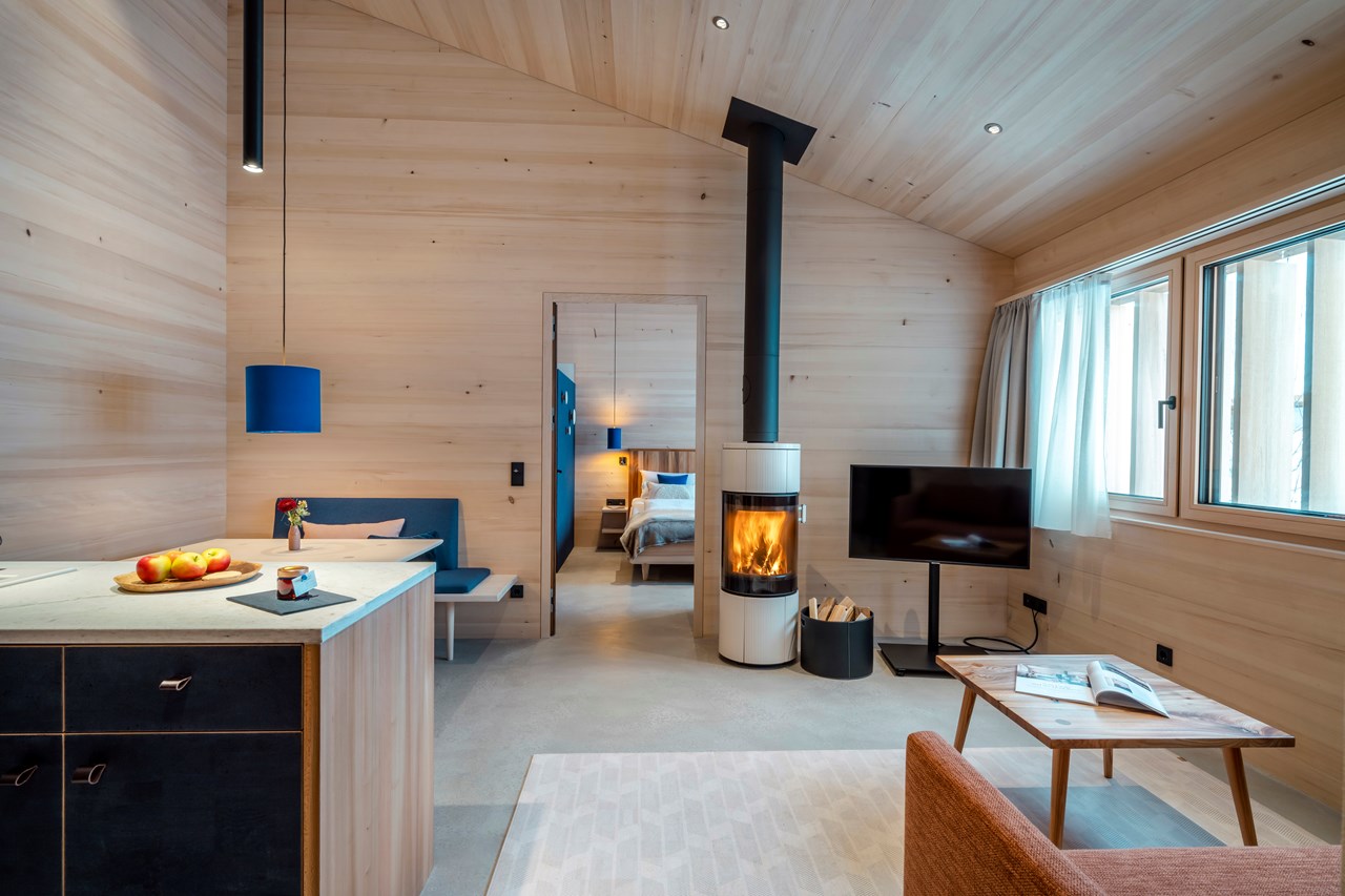 Fuchsegg Eco Lodge Zimmerkategorien Flux-Chalets