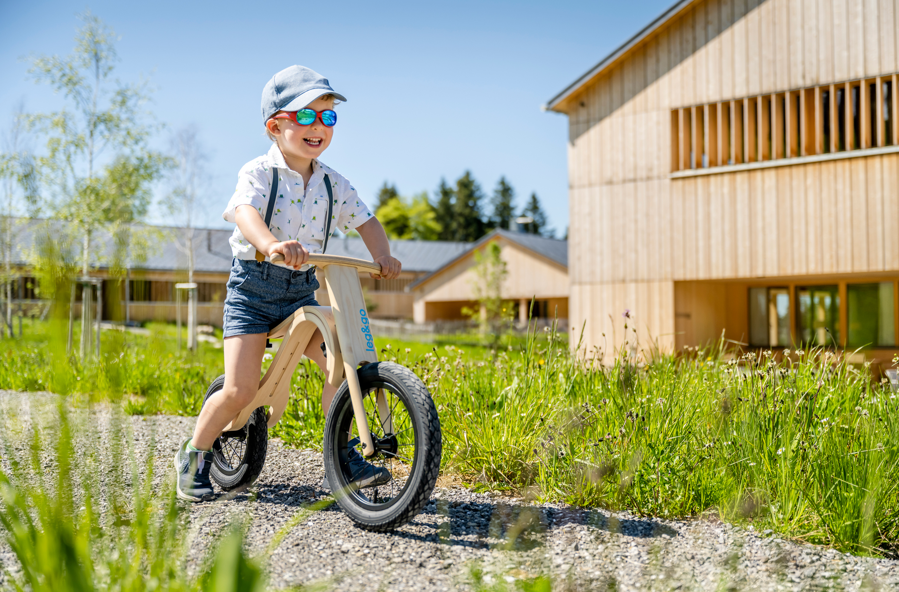 Wellnesshotel: Kinder geniessen Bewegung in der Natur - Fuchsegg Eco Lodge