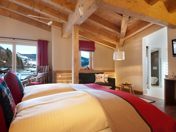 Hotel Hasenauer Zimmerkategorien Junior Suite Bergblick