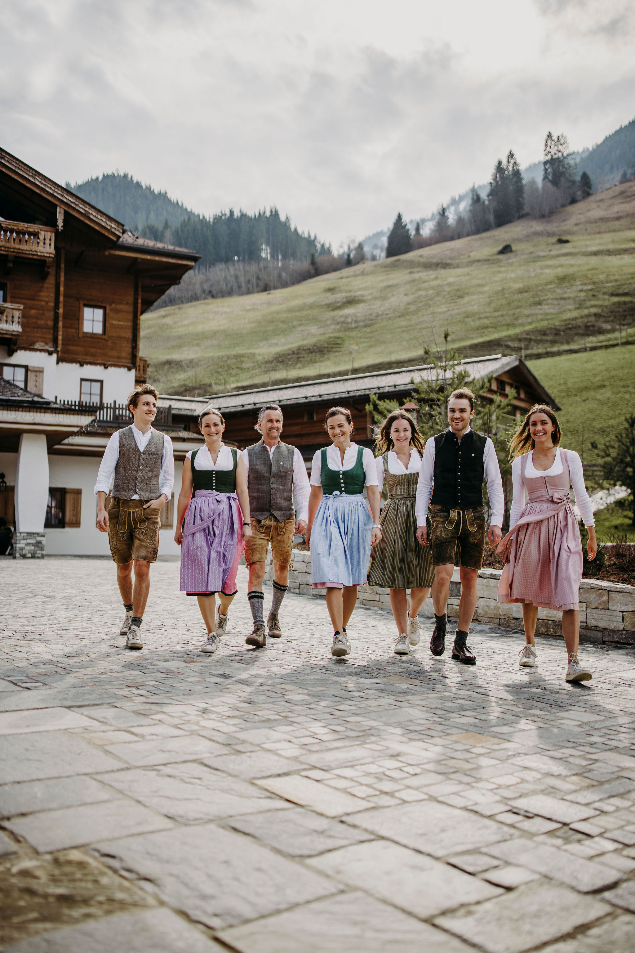 Wellnesshotel: Ihre Gastgeberfamilie Kendlbacher - Familien Natur Resort Moar Gut*****