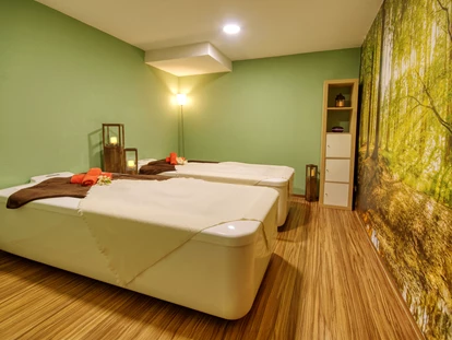 Wellnessurlaub - Finnische Sauna - Fladungen - Softpackliegen für Körperanwendungen mit Tiefenwärme - AKZENT Aktiv & Vital Hotel Thüringen