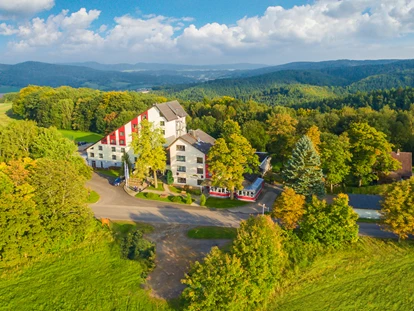 Wellnessurlaub - Finnische Sauna - Fladungen - Hotel - Lage - AKZENT Aktiv & Vital Hotel Thüringen