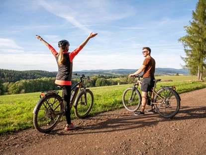 Wellnessurlaub - Finnische Sauna - Fladungen - E-Bikeverleih direkt im Hotel - AKZENT Aktiv & Vital Hotel Thüringen