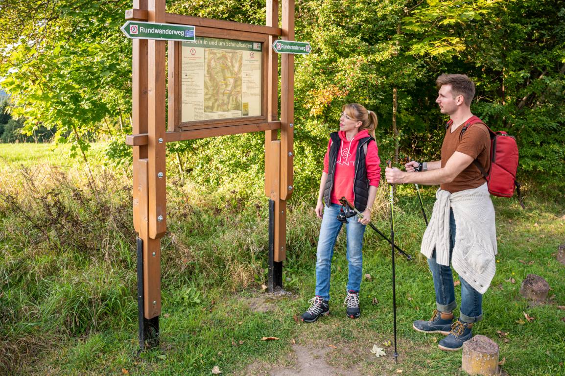 Wellnesshotel: Ausgeschilderte Wanderwege  - AKZENT Aktiv & Vital Hotel Thüringen