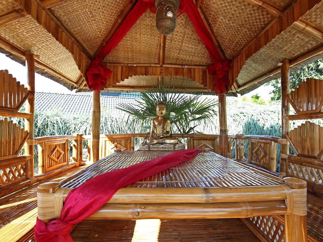 Wellnesshotel: Unsere Thaipagode am Palmen Sandstrand - Landhotel Grimmeblick ****