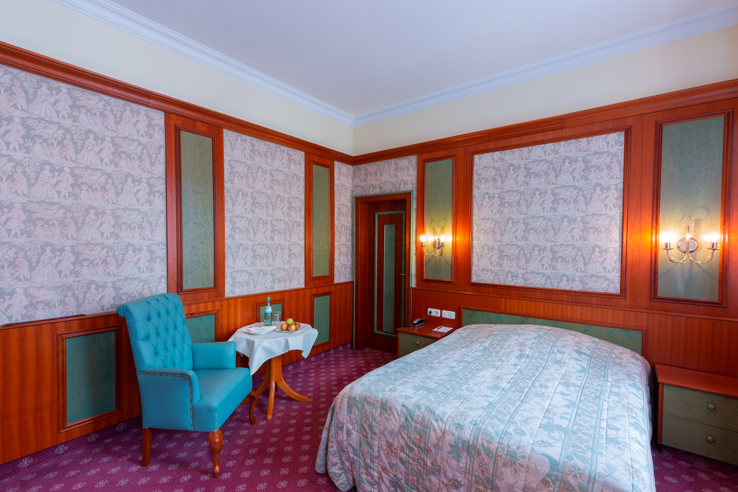 Hotel Fürstenhof Bad Bertrich Zimmerkategorien Komfort-Einzelzimmer