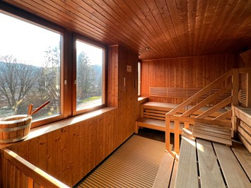 Hotel Am Hirschhorn Saunen und Bäder im Detail finnische Sauna