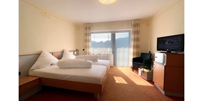 Wellnessurlaub - Ganzkörpermassage - Esthal - Basic Doppelzimmer, ca. 25qm, Dusche/ WC, Balkon, Blick zur Straße bzw. Berg - Hotel Am Hirschhorn