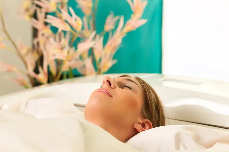 Michels Wohlfühlhotel   Massagen im Detail Thermospa-Anwendung