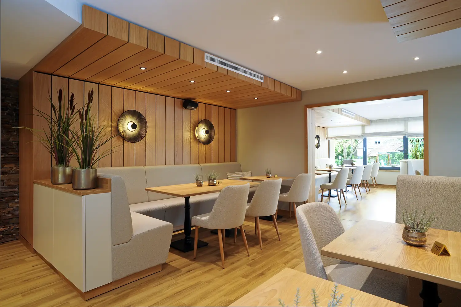 Michels Wohlfühlhotel   Saunen und Bäder im Detail Bistro GenussQuell