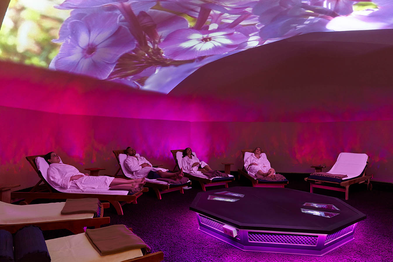 Michels Wohlfühlhotel   Saunen und Bäder im Detail Ruhegrotte