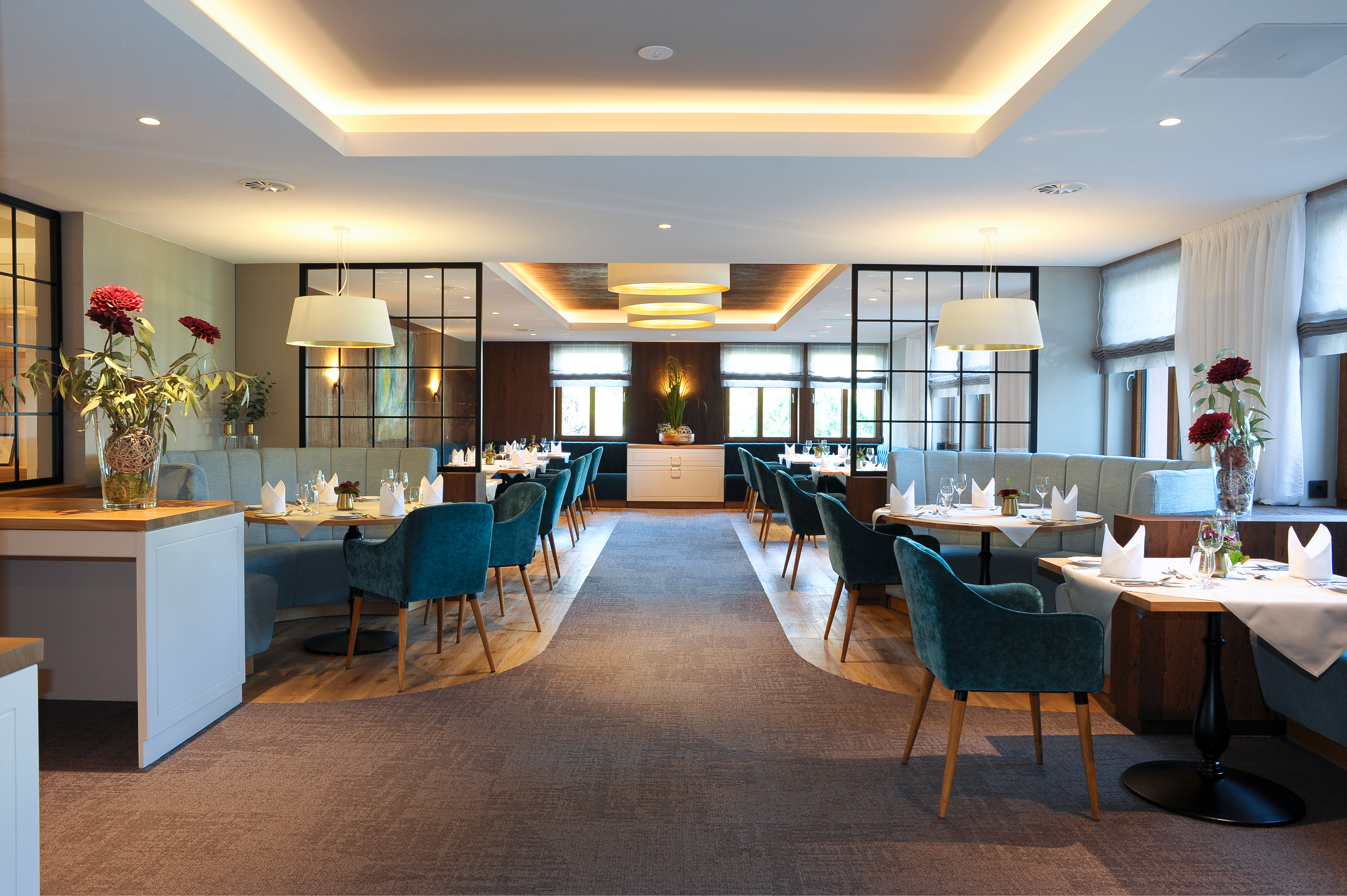 Wellnessurlaub - Rheinland-Pfalz - Genussmomente in der Maarufer-Stube des Michels Wohlfühlhotels in Schalkenmehren in der Vulkaneifel. - Michels Wohlfühlhotel  