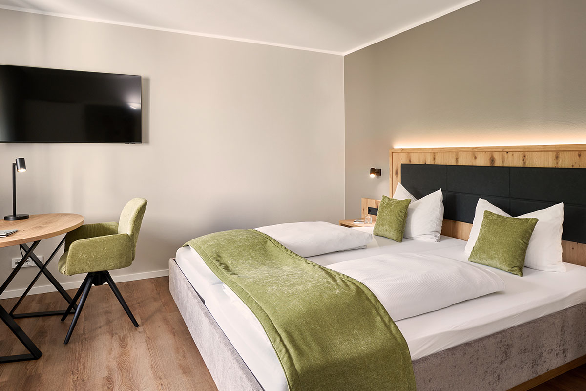 Wellnesshotel: Wellness Suite (Schlafzimmer) - Sporthotel Grafenwald