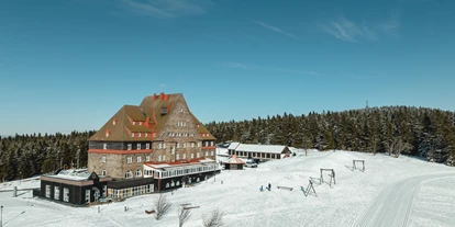 Wellnessurlaub - Pools: Außenpool beheizt - Erzgebirge - Naturhotel Sachsenbaude