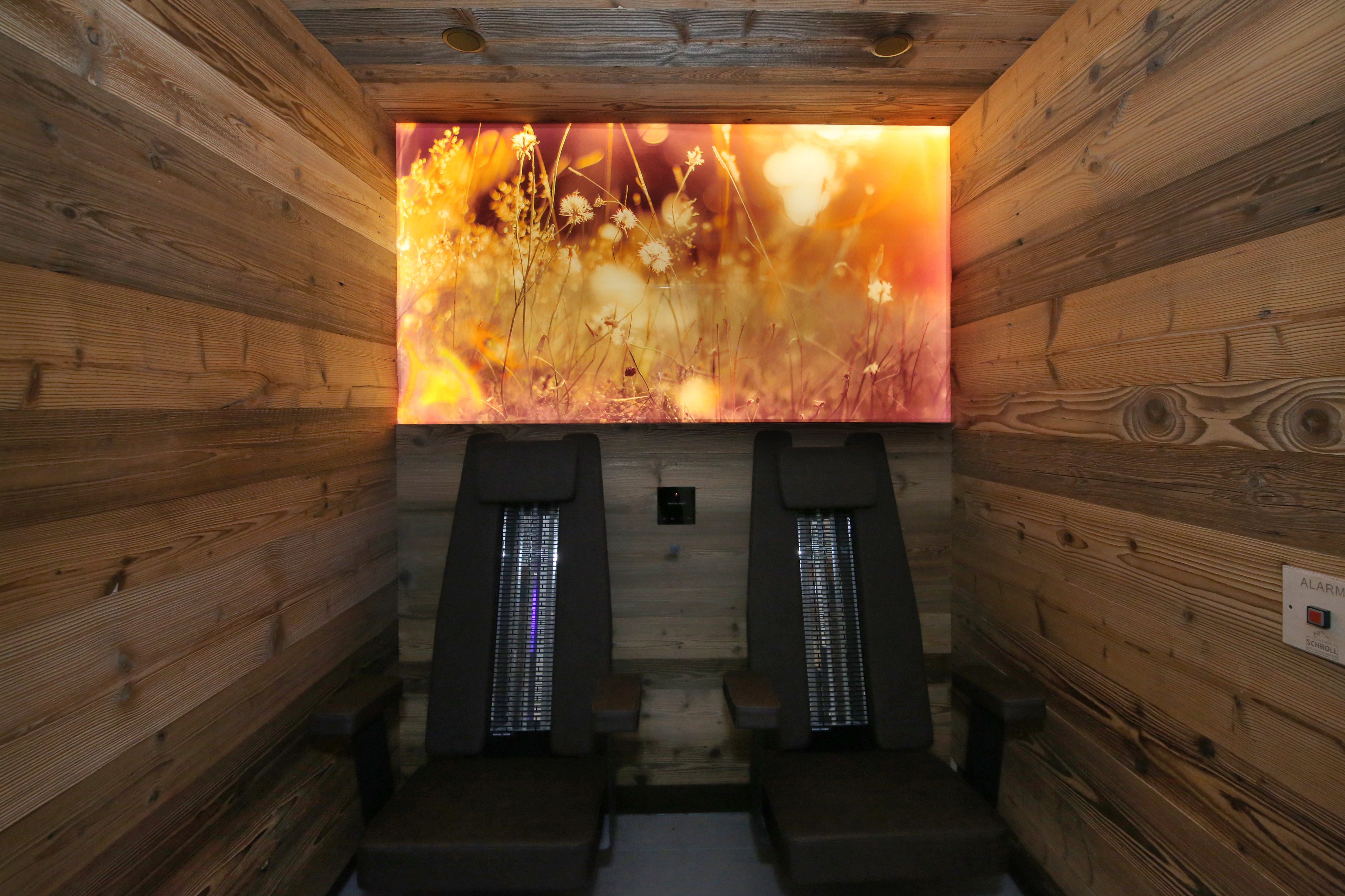 Romantik Hotel Schwanefeld & Spa Saunen und Bäder im Detail Infrarotkabine