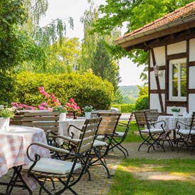 Wellnesshotel: Terrassen Scheune - Romantik Hotel Schwanefeld & Spa