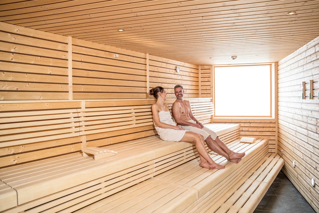 Das Walchsee Aktivresort Saunen und Bäder im Detail Familiensauna